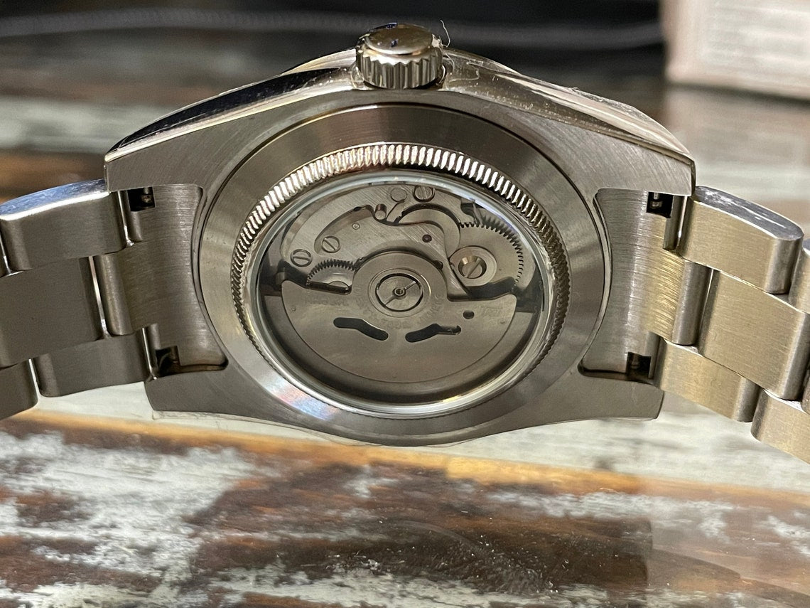 Tie Dye Oyster: Automatic Mechanical Wristwatch