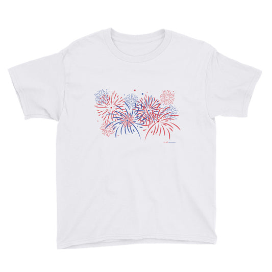 Fireworks - Youth Short Sleeve T-Shirt - Unminced Words