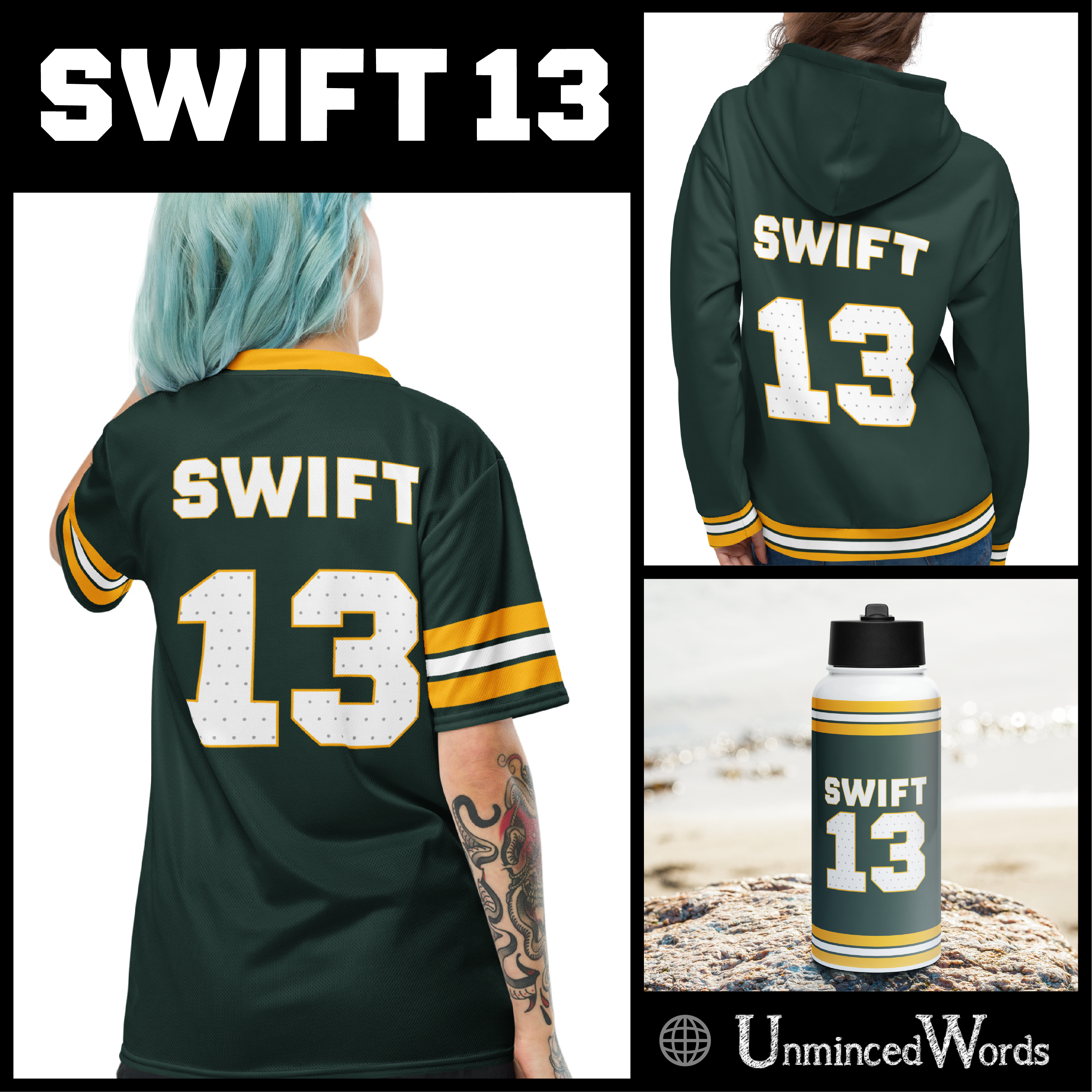 Swift 13 - Green Bay Packers style