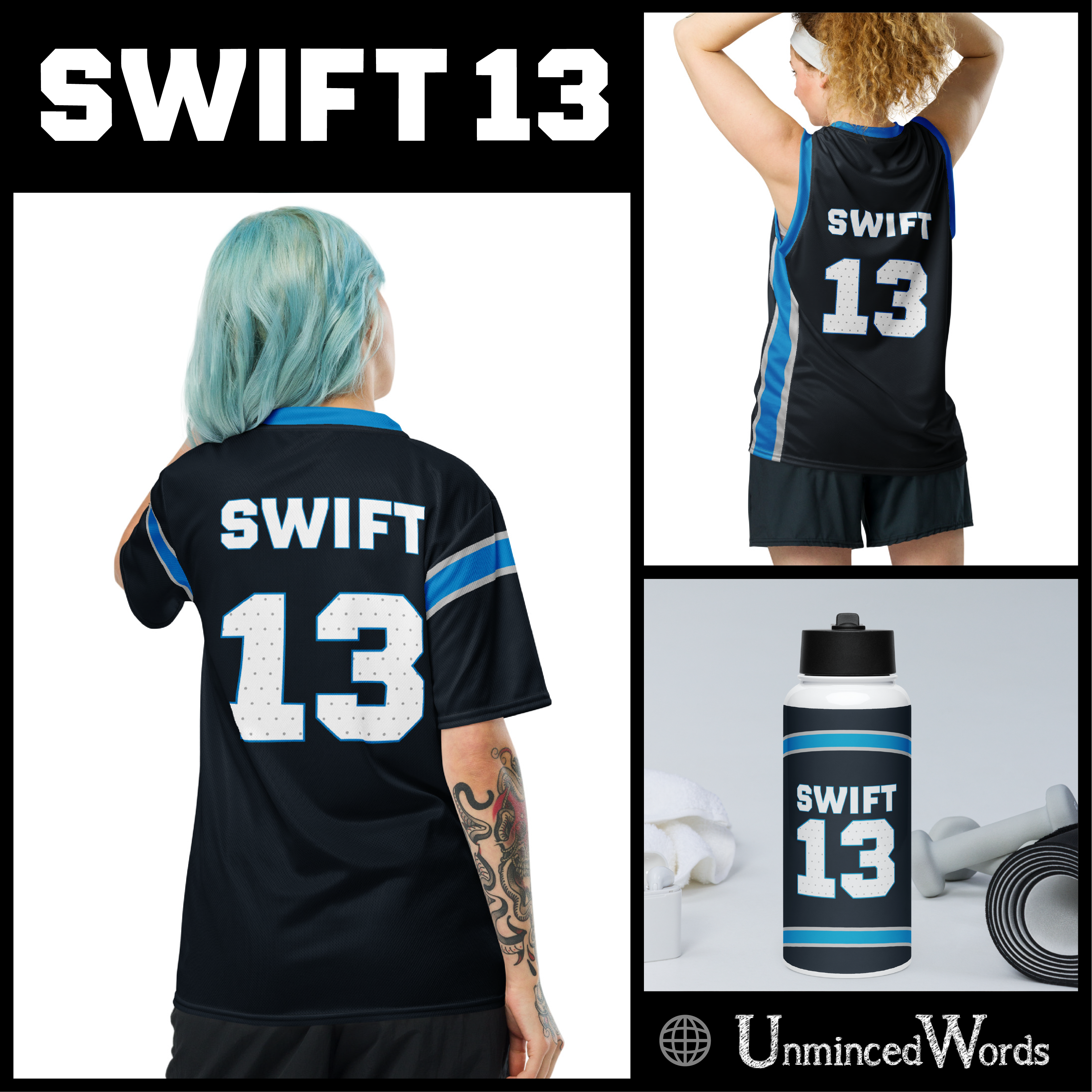 Swift 13 - Carolina Panthers style