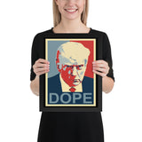 DOPE - Framed photo paper poster