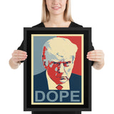 DOPE - Framed photo paper poster