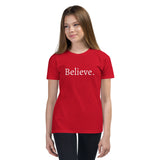 Believe - Youth Short Sleeve T-Shirt