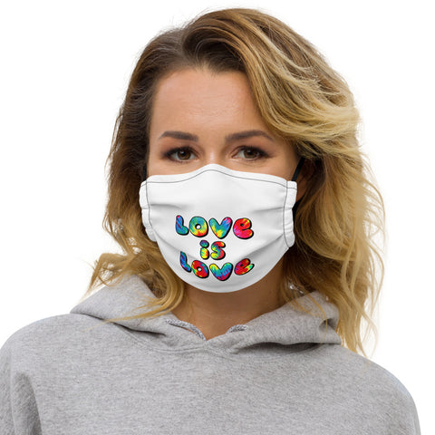 Love is Love - Premium face mask