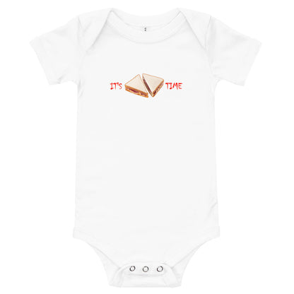 Peanut Butter & Jelly Time - Baby short sleeve one piece