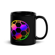 Soccer DNA - Black Glossy Mug