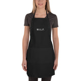 M.I.L.F. - Embroidered Apron - Unminced Words