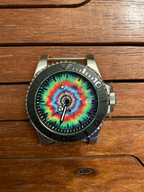 Tie Dye Diver: Automatic Mechanical Wristwatch