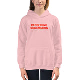 Redefining Moderation - Kids Hoodie