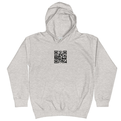 QR Code - Kids Hoodie