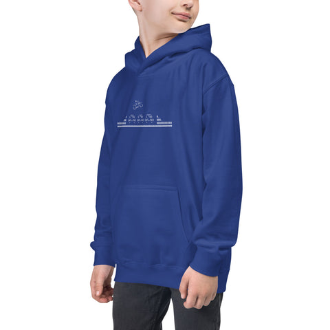 Biker Jump - Kids Hoodie