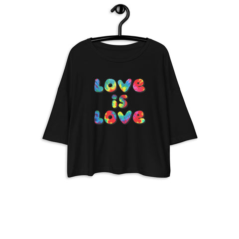 Love is Love - Crop Top