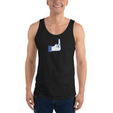 Middle Blue Finger - Unisex Tank Top