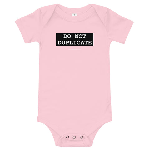 Do Not Duplicate - Onesie - Unminced Words