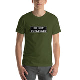 Do Not Duplicate - Short-Sleeve Men's T-Shirt - Unminced Words