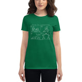 How To Leapfrog - Women's short sleeve t-shirt - Unminced Words