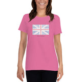 Union Flag ASCII - Women's short sleeve t-shirt - Unminced Words