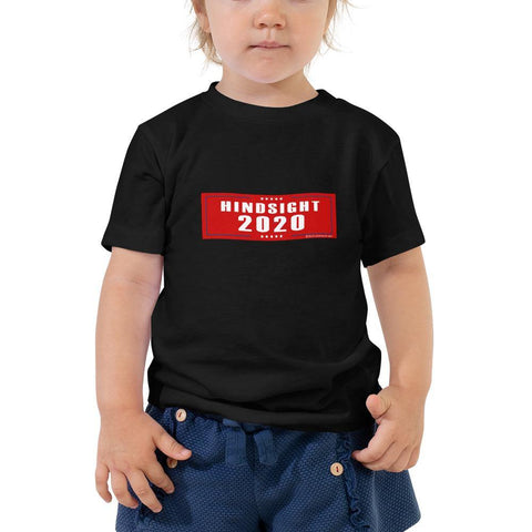 Hindsight Red - Toddler Short Sleeve Tee - Unminced Words