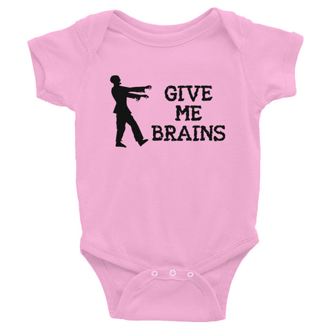 Give Me Brains - Onesie - Unminced Words