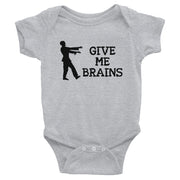 Give Me Brains - Onesie - Unminced Words