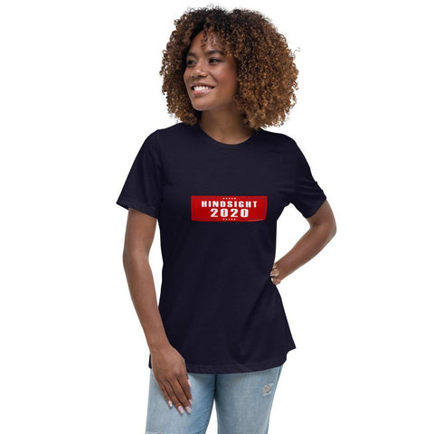 Hindsight Red - Women's Relaxed T-Shirt - Unminced Words