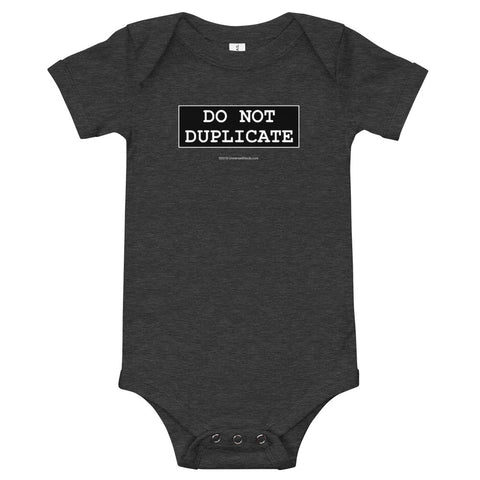 Do Not Duplicate - Onesie - Unminced Words