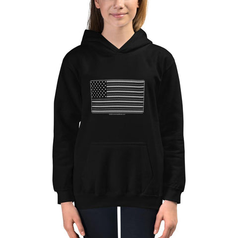 The American Flag - Kids Hoodie - Unminced Words