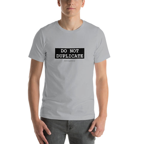 Do Not Duplicate - Short-Sleeve Men's T-Shirt - Unminced Words