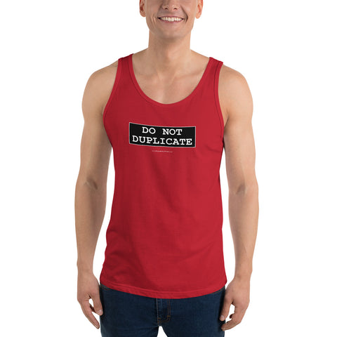 Do Not Duplicate - Men's Tank Top - Unminced Words