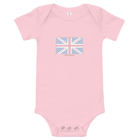 Union Flag ASCII - Onesie - Unminced Words