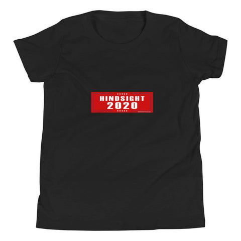 Hindsight Red - Youth Short Sleeve T-Shirt - Unminced Words