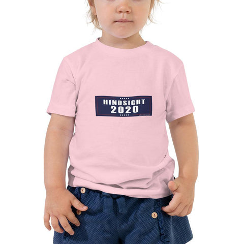 Hindsight Blue - Toddler Short Sleeve Tee - Unminced Words