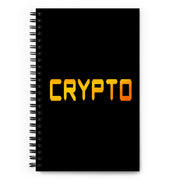 Crypto - Spiral notebook