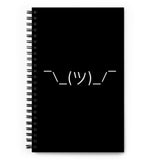 Shrug - Spiral notebook