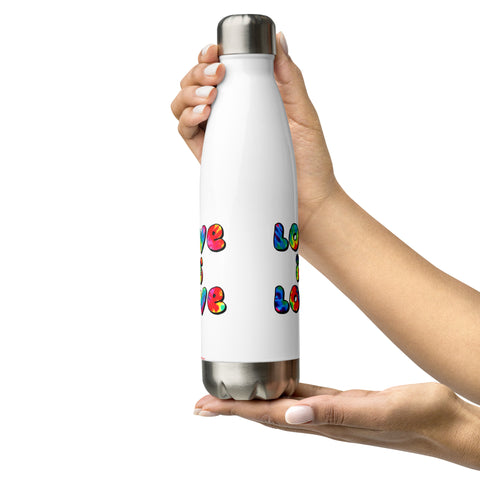 Love is Love - Stainless Steel Water Bottle