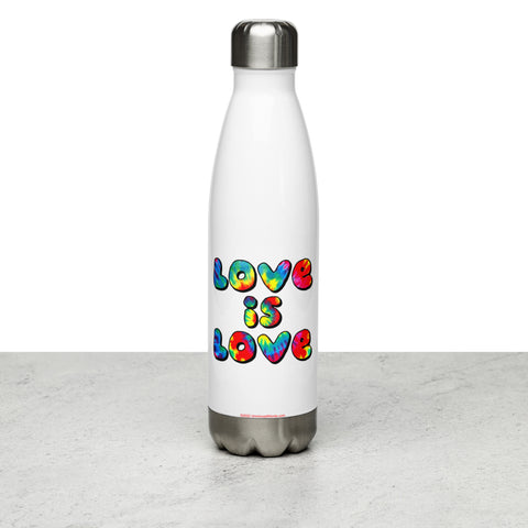 Love is Love - Stainless Steel Water Bottle