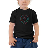 Alien Head - Toddler Short Sleeve Tee