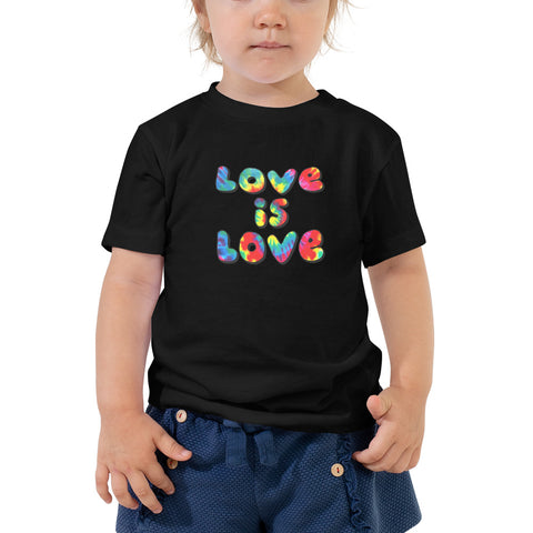 Love is Love - Toddler Short Sleeve Tee