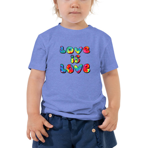 Love is Love - Toddler Short Sleeve Tee