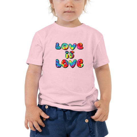 Love is Love - Toddler Short Sleeve Tee