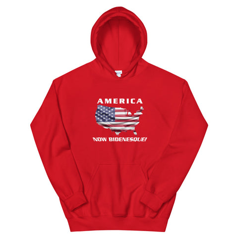 America Now Bidenesque - Hoodie