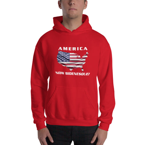 America Now Bidenesque - Hoodie