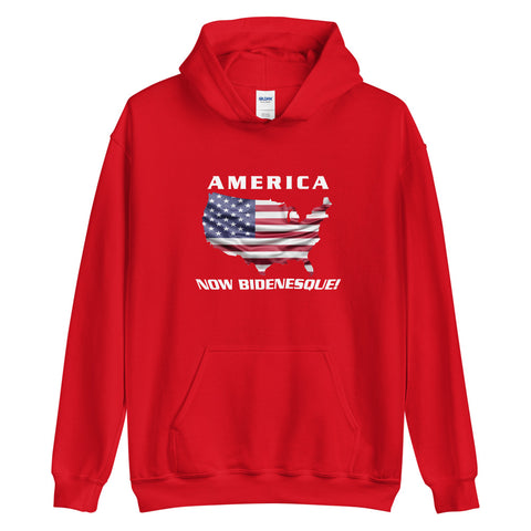 America Now Bidenesque - Hoodie