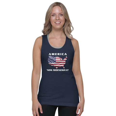 America Now Bidenesque - Tank Top