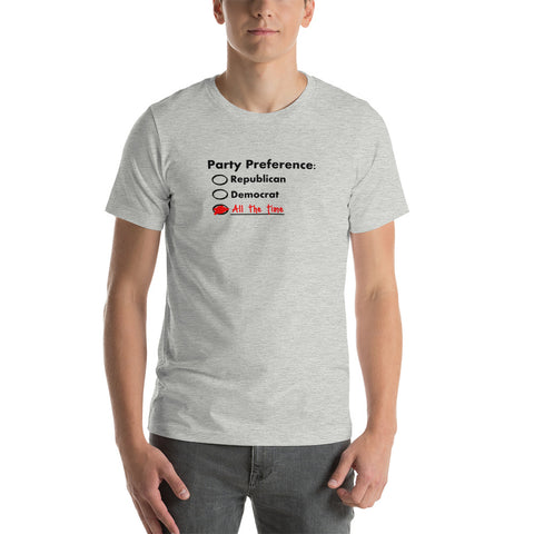 Party Preference - Short-Sleeve T-Shirt