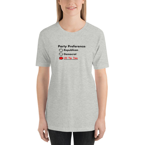 Party Preference - Short-Sleeve T-Shirt