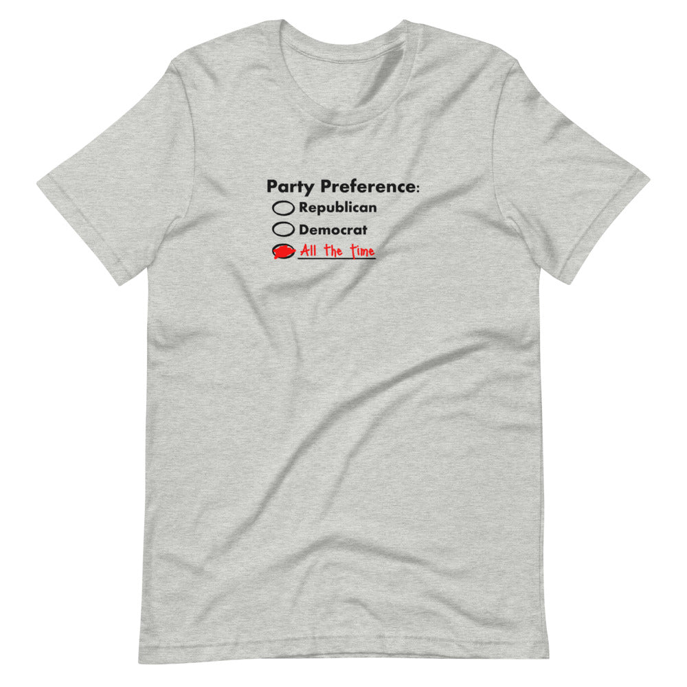 Party Preference - Short-Sleeve T-Shirt