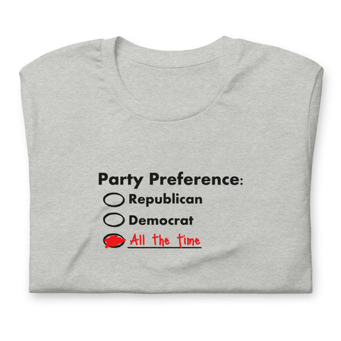 Party Preference - Short-Sleeve T-Shirt