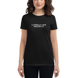 I Literally Love English Lit - Women's short sleeve t-shirt