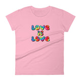 Love is Love - Women's short sleeve t-shirt